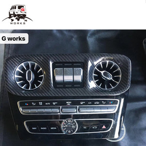 Cubierta de Panel de Control Central para Automóvil Eurocar de Alta Calidad, Clase G W463A, Año 2019, W464 G500 G550 G350 G63, Material de Fibra de Carbono Seca - Product Image 2