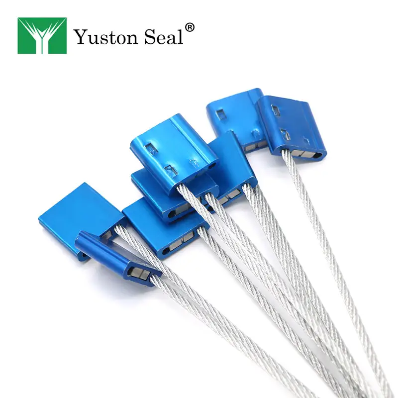 YTCS004 one time use security seal lock for aluminum galvanized steel cable wire