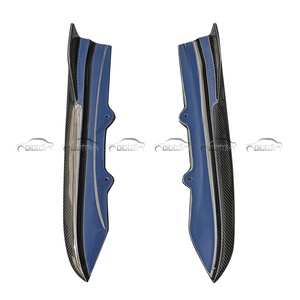 Alerón Trasero de Fibra de Carbono Estilo OTD, Divisores de Parachoques, Aletas, Flaps para BMW F30 M Tech - Product Image 3
