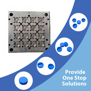 Molde de injeção de aço multi-cavidade de alta precisão para ABS/PP plástico boca larga <span class=keywords><strong>Cap</strong></span> OEM ODM fabricante plástico encerramento Mold - Product Image 1