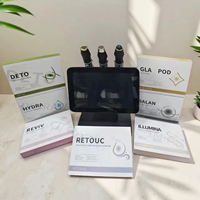 7 types de capsules d'oxygène en mousse volumineuse Glam Revive Illumi Detox Hydrate Charcoal CO2, sérum en capsule, bulles