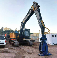 Budget Friendly Rotary Timber Grapple Excavator Grapple for Long Strip Material Logistics