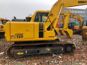 Excavatrice sur chenilles d'occasion KOMATSU PC 120 d'origine, engin de construction de seconde main - Product Image 6