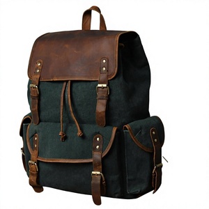 Sac pour ordinateur portable en cuir véritable B.S INTERNATIONAL, imprimés animaliers vintage, écologique, pliable, léger, grande capacité, imperméable - Product Image 6