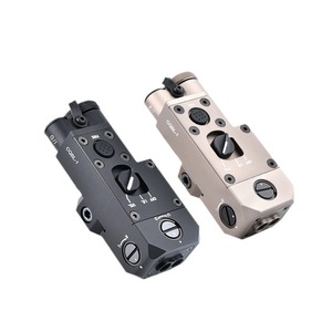 Cqbl kim loại con trỏ <span class=keywords><strong>laser</strong></span> màu đỏ màu xanh lá cây màu xanh <span class=keywords><strong>Laser</strong></span> IR được trang bị với đèn pin cài đặt vị trí thích nghi với 20 mét Đường Sắt - Product Image 1