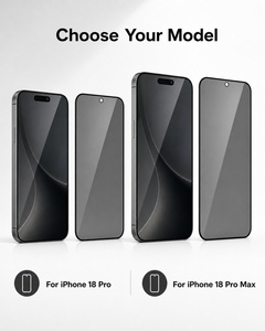 Protection d'écran anti-espion en verre trempé avec colle intégrale et finition soyeuse pour Apple iPhone 18 Series – En stock - Product Image 5