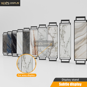 Nhà máy bán hàng trực tiếp nhiều lớp gỗ cứng sàn gạch hiển thị mẫu hiện đại hai mặt xoay gạch men sàn hiển thị giá - Product Image 2