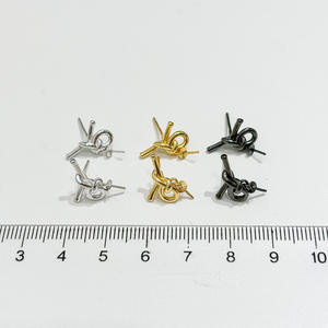 Accesorios de Plata S925 para DIY con Perlas, Joyería de Plata de Moda, Aretes con Cuentas Redondas de 9-13 mm, Bandeja Vacía para Aretes 22225 - Product Image 3