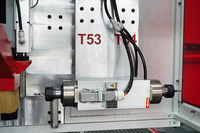 Router CNC Serie A6 con Certificación CE, Directo de Fábrica, con Almacén Lineal de 8 Herramientas y Husillo Doble Horizontal de 3.5KW