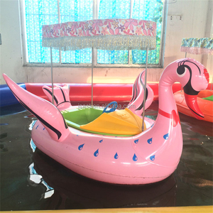 Gonfiabile divertimento a batteria elettrico in plastica luminosa paraurti barca per piscina Made in cina per i bambini - Product Image 2