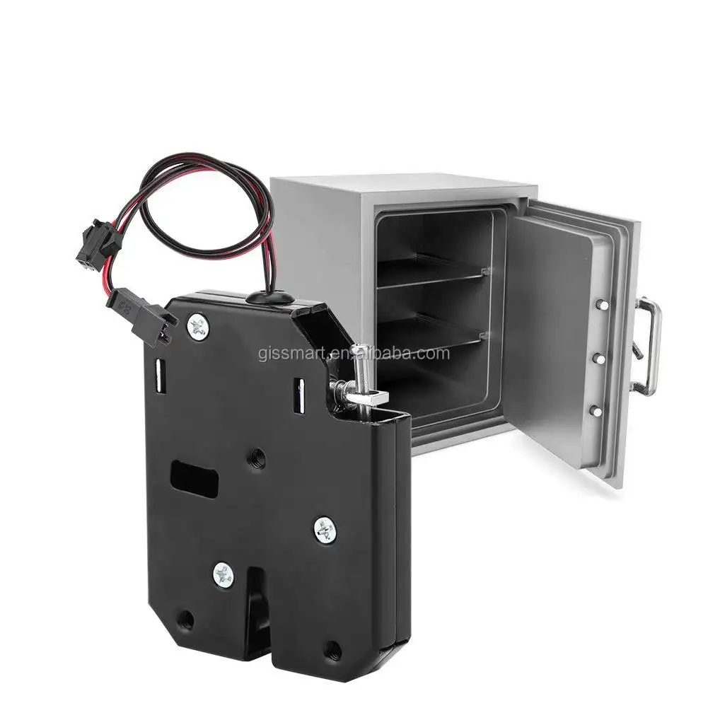 Smart logistics cabinet lock micro 12v lock with feedback signal for express parcel delivery locker 24v electromagnetic lock