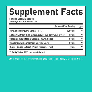 Offre Spéciale : Capsules de Curcuma et <span class=keywords><strong>Safran</strong></span> pour le Sommeil et l'Humeur, avec Extrait de <span class=keywords><strong>Safran</strong></span> 0,3% Safranal - Product Image 6