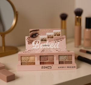 Paleta de sombras de ojos Saniye E0472, maquillaje mineral mate de alta pigmentación para tono de piel medio - Product Image 2