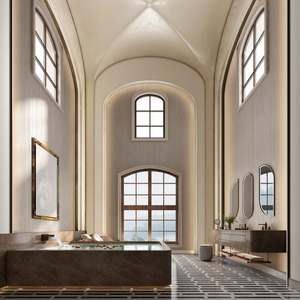 Salon, cuisine, design de meubles, personnalisation, chambre à coucher, salle de bain, ensemble complet de décoration intérieure luxueuse - Product Image 4