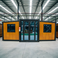 Maison conteneur scandinave préfabriquée extensible WinFair 2 chambres, conteneurisé pour villa auto-construite / habitation résidentielle