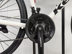Vélo de route KEYO 700C avec cadre en aluminium, 18 vitesses, freins à disque mécaniques, jantes en aluminium, pédales ordinaires, confortable pour adultes - Product Image 3
