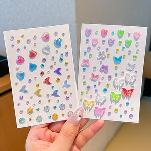 Pegatinas de Maquillaje Facial para Niños, con Diamantes de Cristal de Colores, Resistentes al Agua, para Espectáculos, Venta al Por Mayor - Product Image 4