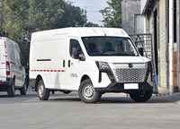 Minivan Dongfeng de 3 Asientos, Vehículo Pequeño, Mini Furgoneta de Carga