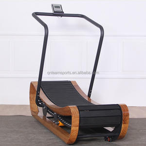 Alta qualità commerciale <span class=keywords><strong>palestra</strong></span> che esegue tapis roulant curvo vendita calda attrezzature per il Fitness LED schermo meccanico tipo guida cuore - Product Image 5