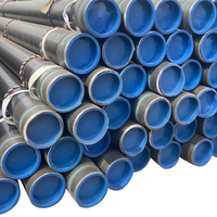 SCH 160 CSBE 5L X70 SMLS 12m LG 3mm Tubo de acero sin costura recubierto de PE de 3 capas AP | WT 18,26mm Acabado galvanizado Estándar AISI