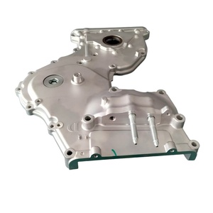Conjunto de bomba de aceite integrada con cubierta delantera de cadena de distribución OE 21350-2A703, conjunto de repuesto de distribución del motor para Hyundai Kia - Product Image 2