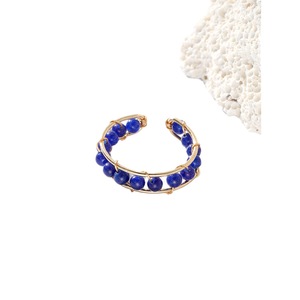 Anillos de Cristal Natural Triturado Hechos a Mano con Engaste de Canal, Joyería Tejida Unisex para Uso Diario - Product Image 5
