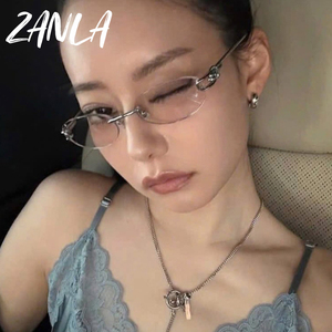 <span class=keywords><strong>Gafas</strong></span> <span class=keywords><strong>de</strong></span> <span class=keywords><strong>Sol</strong></span> Ovaladas Sin Montura Y2K para <span class=keywords><strong>Hombre</strong></span> y Mujer, <span class=keywords><strong>Gafas</strong></span> <span class=keywords><strong>de</strong></span> <span class=keywords><strong>Sol</strong></span> Nuevas 2026, Vintage, <span class=keywords><strong>de</strong></span> Lujo, Metálicas, Punk, para Exteriores, <span class=keywords><strong>con</strong></span> <span class=keywords><strong>Cuerda</strong></span> Anudada, Pequeñas - Product Image 3