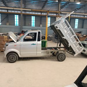 Mini véhicule utilitaire électrique 4x4 chinois avec boîte de chargement, freins à disque, autonomie de 101 à 200 km - Product Image 6