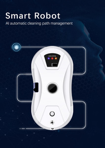 Robot Elettrico per la Pulizia delle Finestre PORITOU con Motore Brushless, Pulizia Antibatterica, Funzionamento Completamente Automatico e Modalità Multiple - Product Image 2