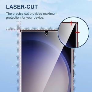 ฟิล์มกันรอยแบบไฮโดรเจล TPU ป้องกันการสอดแนม สำหรับ Samsung Galaxy S24 ครอบคลุมเต็มจอ สำหรับ S24 Ultra S23FE S22 Plus S21 - Product Image 4