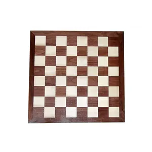 Jeu d'échecs pliants en bois européen, pièces décoratives modernes, colorées