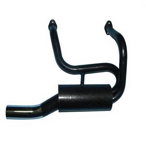 Fiat 500 R & 126 Epoca marmitta Sportiva 1 scarico 63mm Abarth 695 Corsa cromata 126cc มอเตอร์ไซด์ - Product Image 1