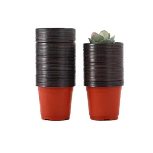 Vaso de plantas de plástico para vasos, vasos para plantas de plástico