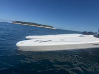 Nouvelle Conception 2026 OEM Plateforme Flottante Gonflable pour Jet Ski en Matériau Drop Stitch DWF, Ponton Flottant pour Eau