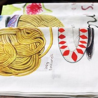 Customized multi-color high-quality absorbent tea towels reusable linen woven kitchen cleaning tea towels and dish towels
