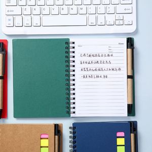 Promotional Kraft Paper Creative Combination Sticky Notes Memo Pad Multipurpose <b>Notebooks</b> with Custom logo - Product Image 4