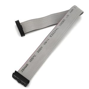 UL2651 AWG28 kabel pita datar 16Pin fleksibel 260MM dengan tabung PVC 1.27mm Pitch kabel Harness tahan lama kabel pengukur - Product Image 2