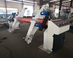 Supporto per rotoli di carta elettrico Shaftless Roll Stand per la produzione di cartone ondulato - Product Image 4