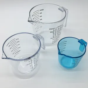 Plastic Maatbekerbekertjes Set Meetaccessoires Gereedschap - Product Image 1