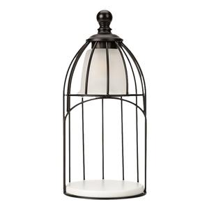Novelty New <strong>Bird</strong> Cage Candle Warmer Table Lamp Lantern Candle Melting Aromatherapy Wax Melting Lamp for Bedroom Decoration - Product Image 6