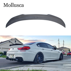 Per <span class=keywords><strong>BMW</strong></span> serie <span class=keywords><strong>6</strong></span> F06 4 porte <span class=keywords><strong>Gran</strong></span> <span class=keywords><strong>Coupe</strong></span> M6/F13 2 porte coupé M6 PSM stile a nido d'ape in fibra di carbonio Spoiler posteriore bagagliaio ala 2011-2018 - Product Image 1