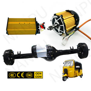 NP 난푸 모터 리어 액슬 33 인치 35 인치 42 인치 차동 전기 트럭 액슬 드럼 브레이크 Av E 인력거 차동 리어 액슬 - Product Image 4