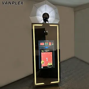 Vanplex neu 2027 70 zoll magischer kabinen-spiegel fotokabinen-spiegelgerät selfie-fotomaschine
