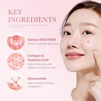 Crème hydratante pour le visage Medicube Camellia Squalene Chamomile Collagen Capsule |   Hydratant Léger |   PDRN Niacinamide