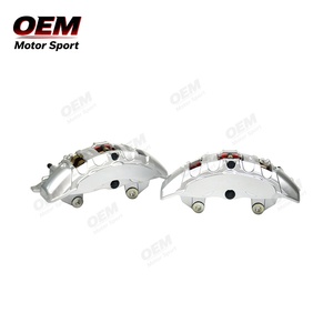 ชุดเบรกใหญ่สมรรถนะสูง 6 ลูกสูบ สำหรับ Audi A4 B9 A5, ชุดอัพเกรดเบรกหน้าพร้อมจานเบรกแบบมีร่องขนาด 355 มม. - Product Image 3