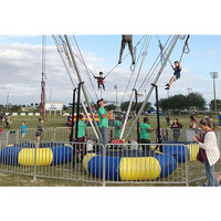 Trampoline populaire saut à l'élastique jeux de sport gonflables trampoline gonflable à l'élastique