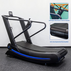 Tapis roulant professionnel VIGFIT avec large bande de course pour club de fitness, studio, machine d'exercice robuste, tapis roulant incurvé - Product Image 2