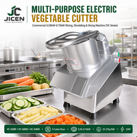 Machine à couper les légumes JICEN, 5 lames en acier inoxydable, pour cuisine de restaurant