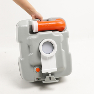 HOMFUL 20l PT toilette Portable Marine RV bateau <span class=keywords><strong>caravane</strong></span> accessoire Portable RV pliant Camping toilette Portable voyage toilette - Product Image 5