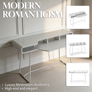 RIKKASI Meubles minimalistes modernes, table de toilette blanche, meubles haut de gamme pour villas et hôtels - Product Image 2